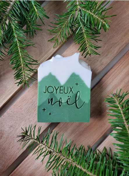 Savon Forêt boréale - Joyeux Noël - Exfoliant